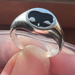 Dog Nose Print Signet Ring by Caitlyn Minimalist • from Etsy